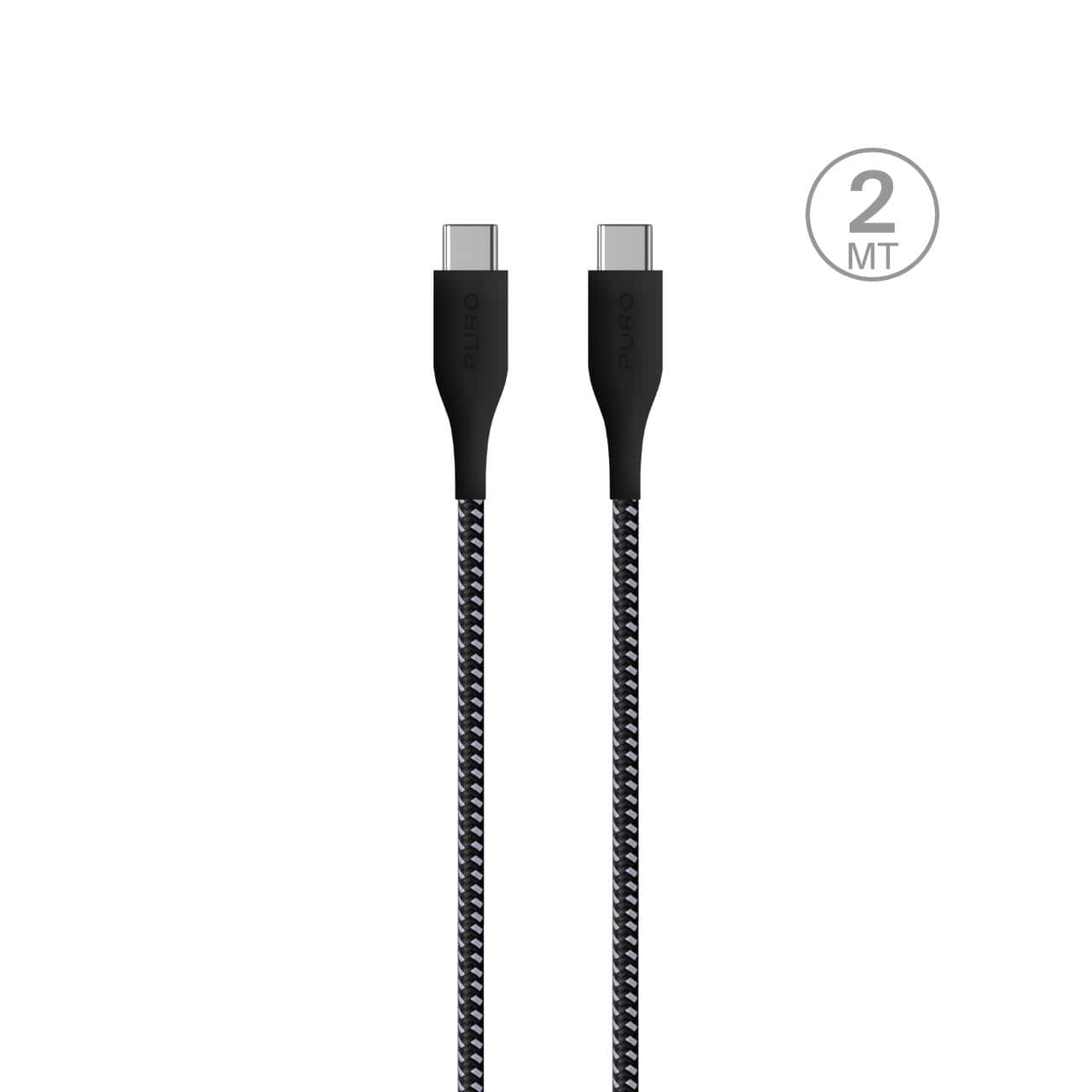 Câbles de charge et synchronisation 30W Fabric Ultra Strong de USB-C à USB-C 2 mètres
