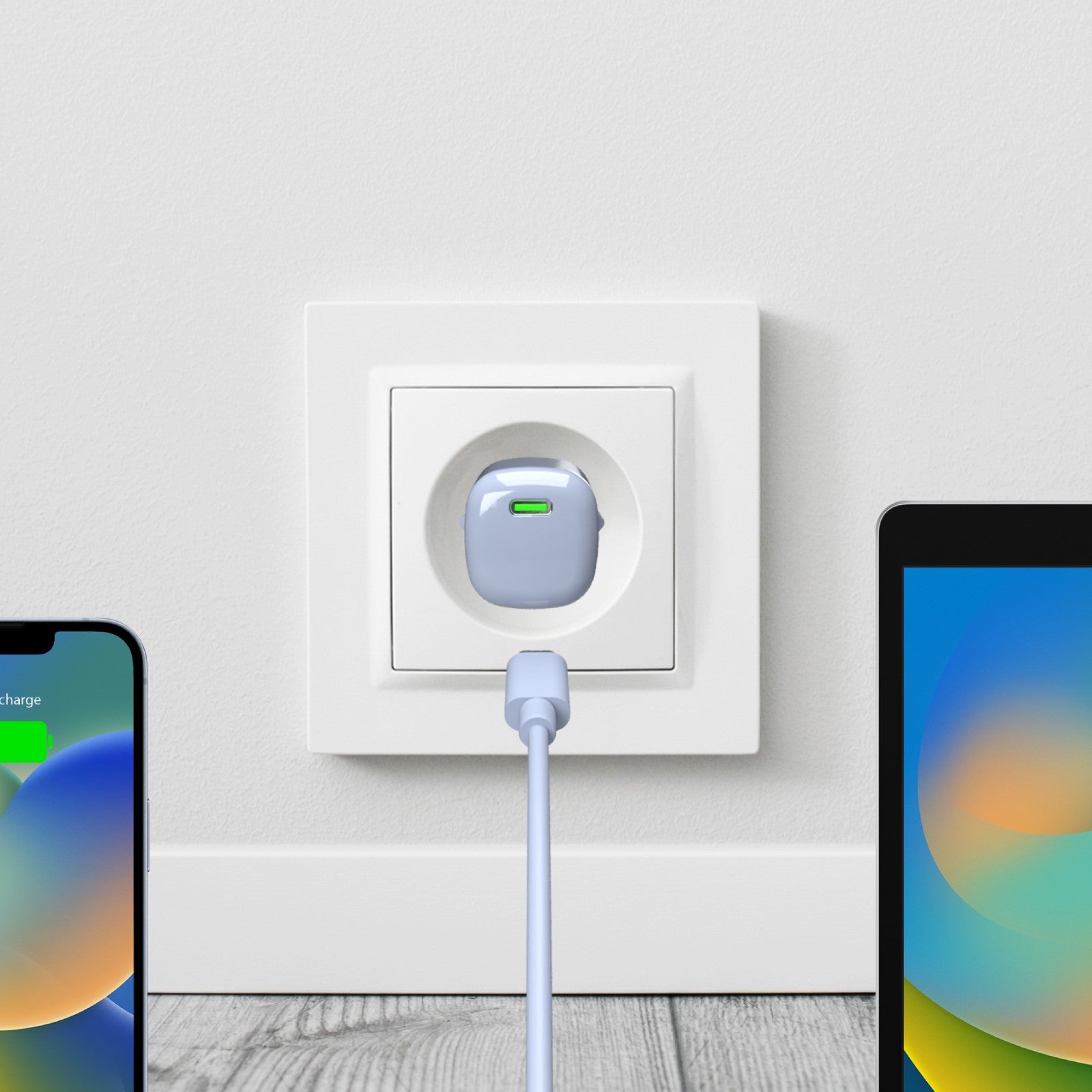 Chargeur mural USB-C 20 W - Technologie GAN