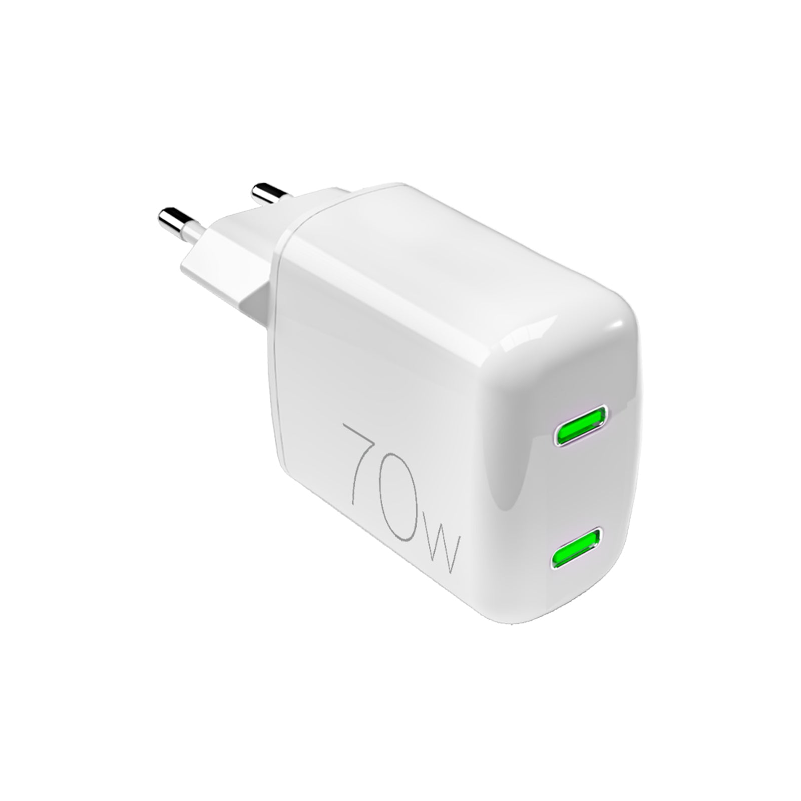 Chargeur mural MiniPro 70W technologie GAN : 2 ports USB-C