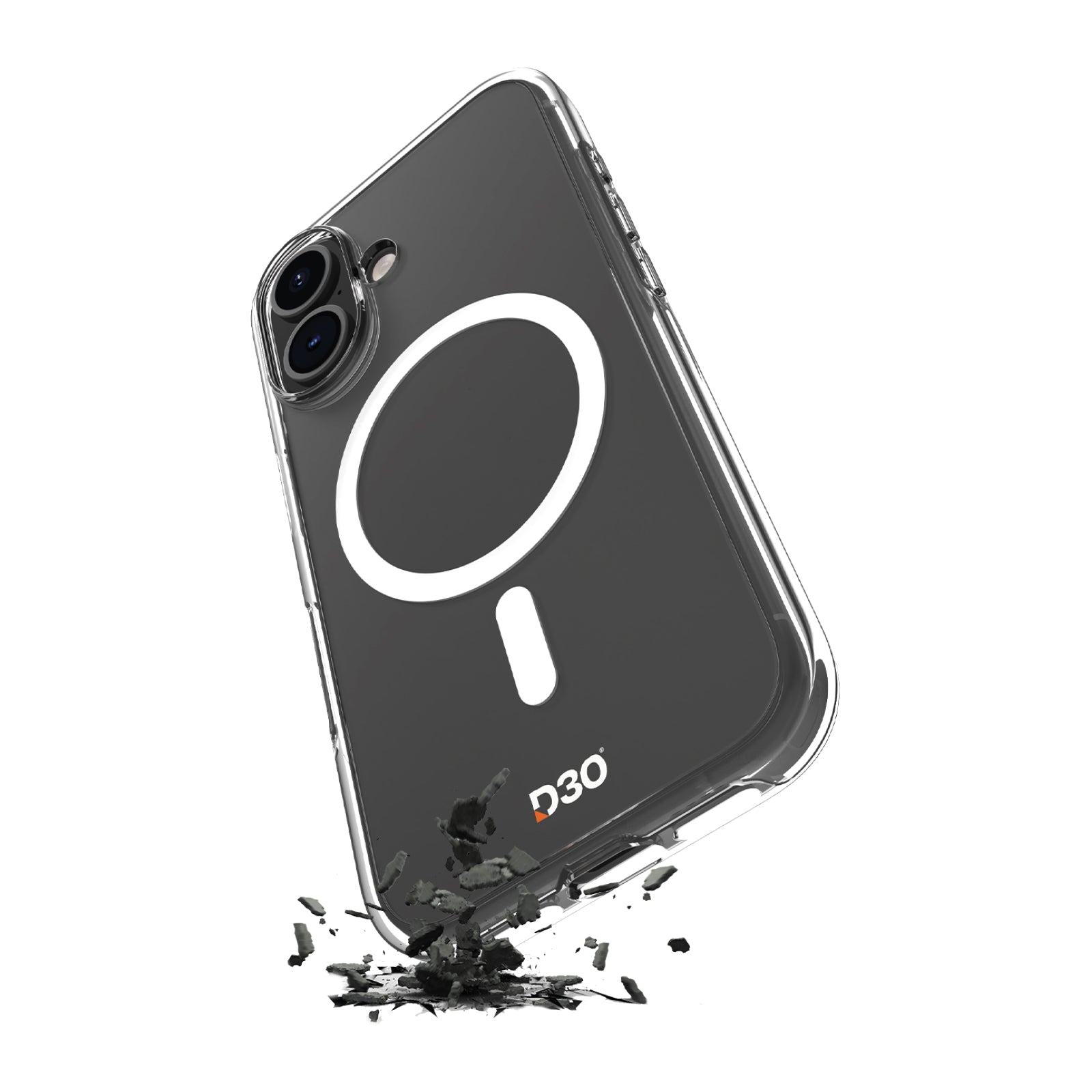 Cover Impact Clear D3O® Bio for iPhone 17