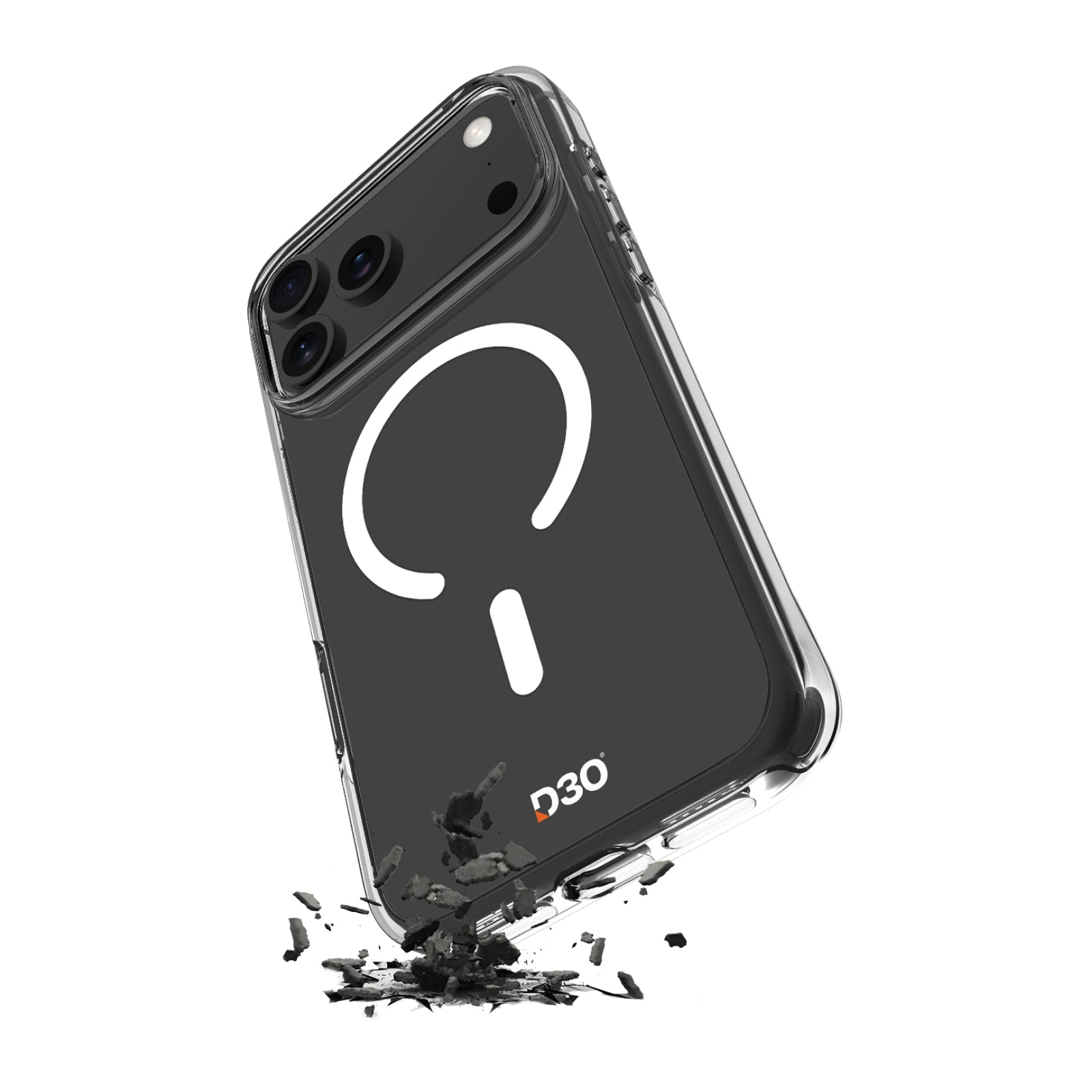 Cover Impact Clear D3O® Bio for iPhone 17 Pro