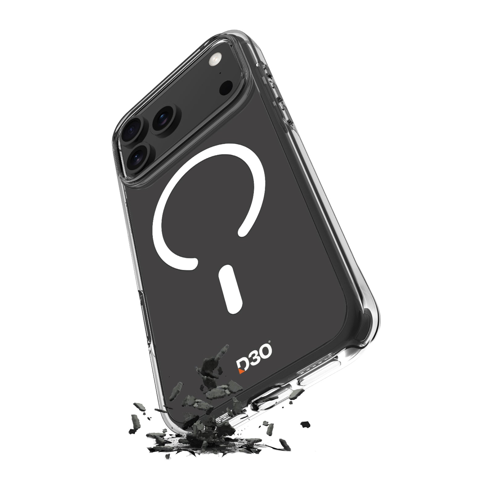 Cover Impact Clear D3O® Bio for iPhone 17 Pro Max