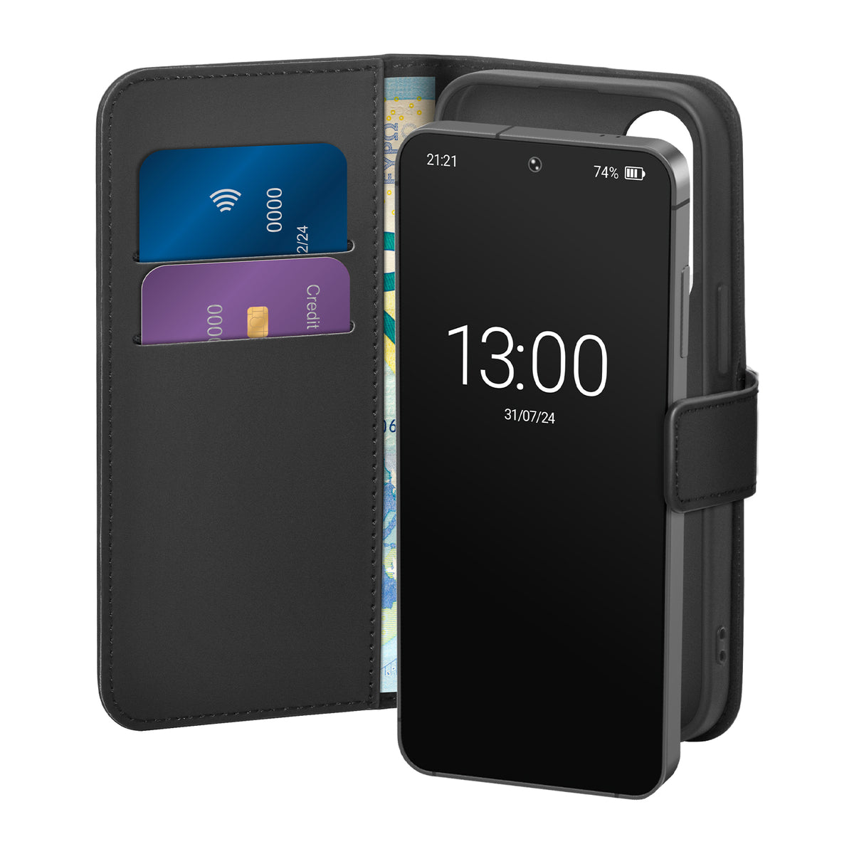 Wallet Stand Case for Samsung S26