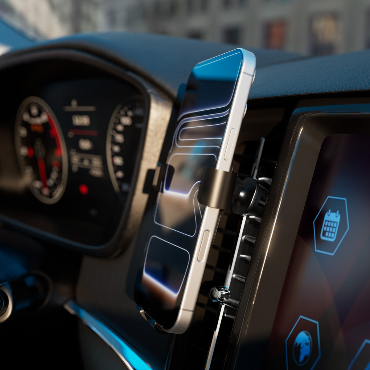 gancgancnccncnncGravity Line cagancr phone mount with automatic gravity closure