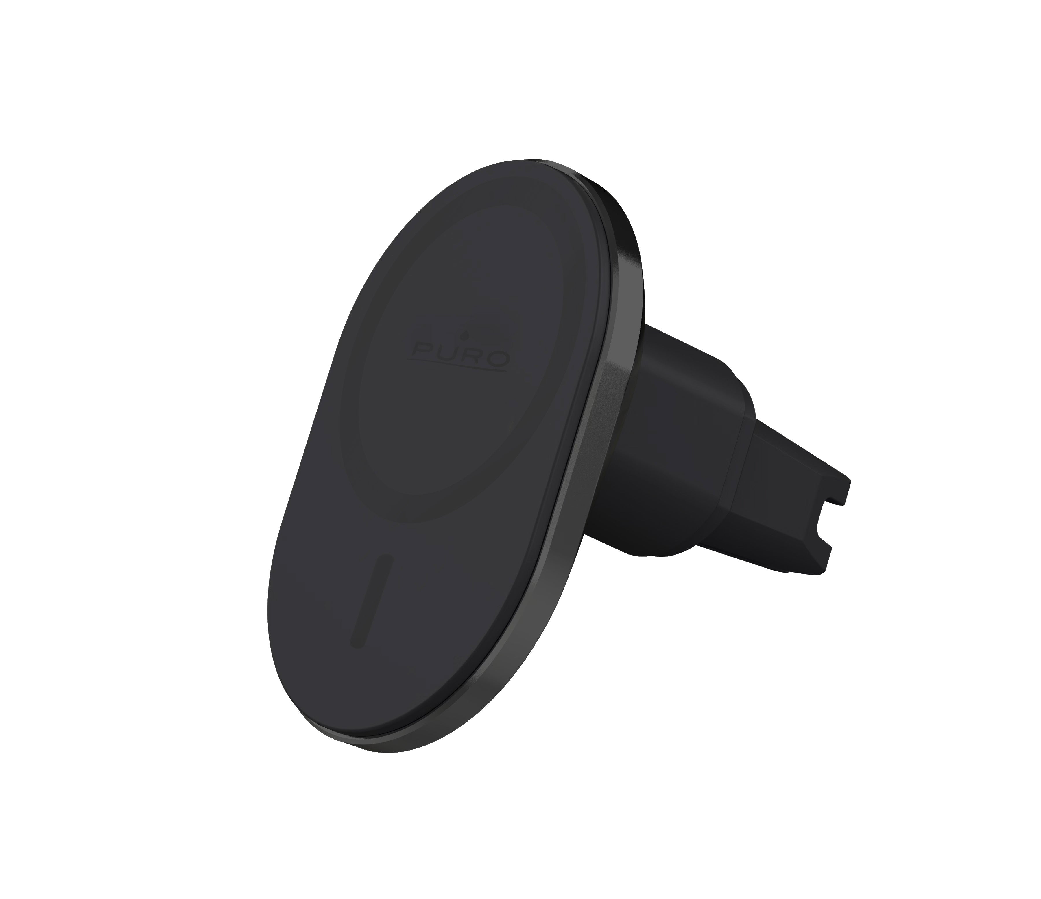 Support de voiture MAG PRO compatible MagSafe et chargeur sans fil 15W intégré