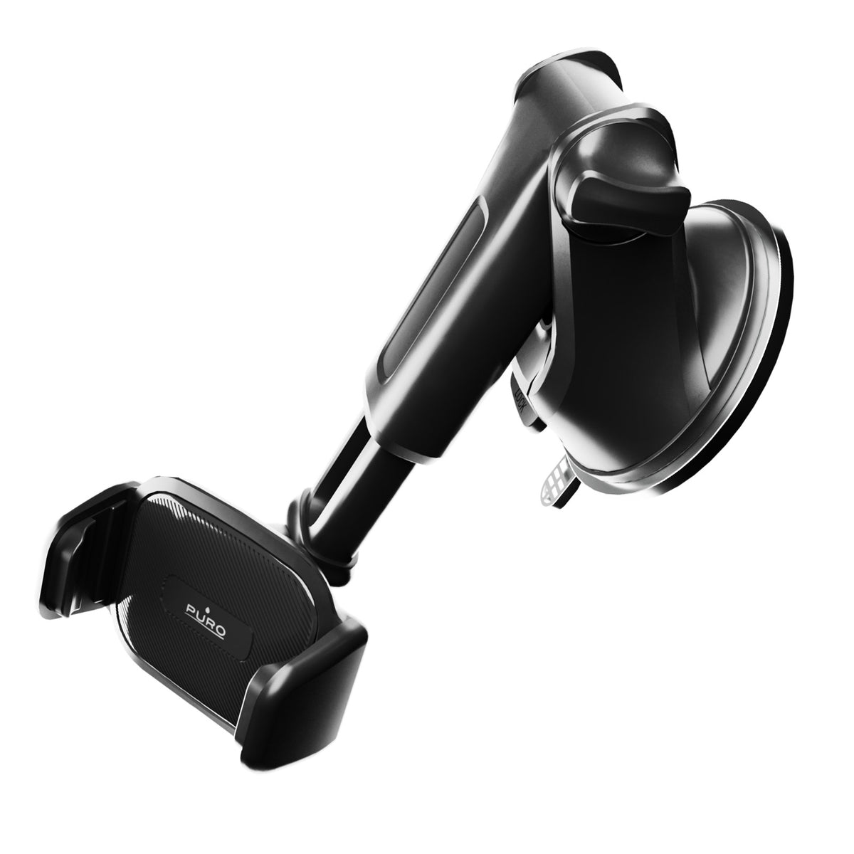 Road Grip Flex car holder with suction cup for windshield and dashboard, 360° rotation