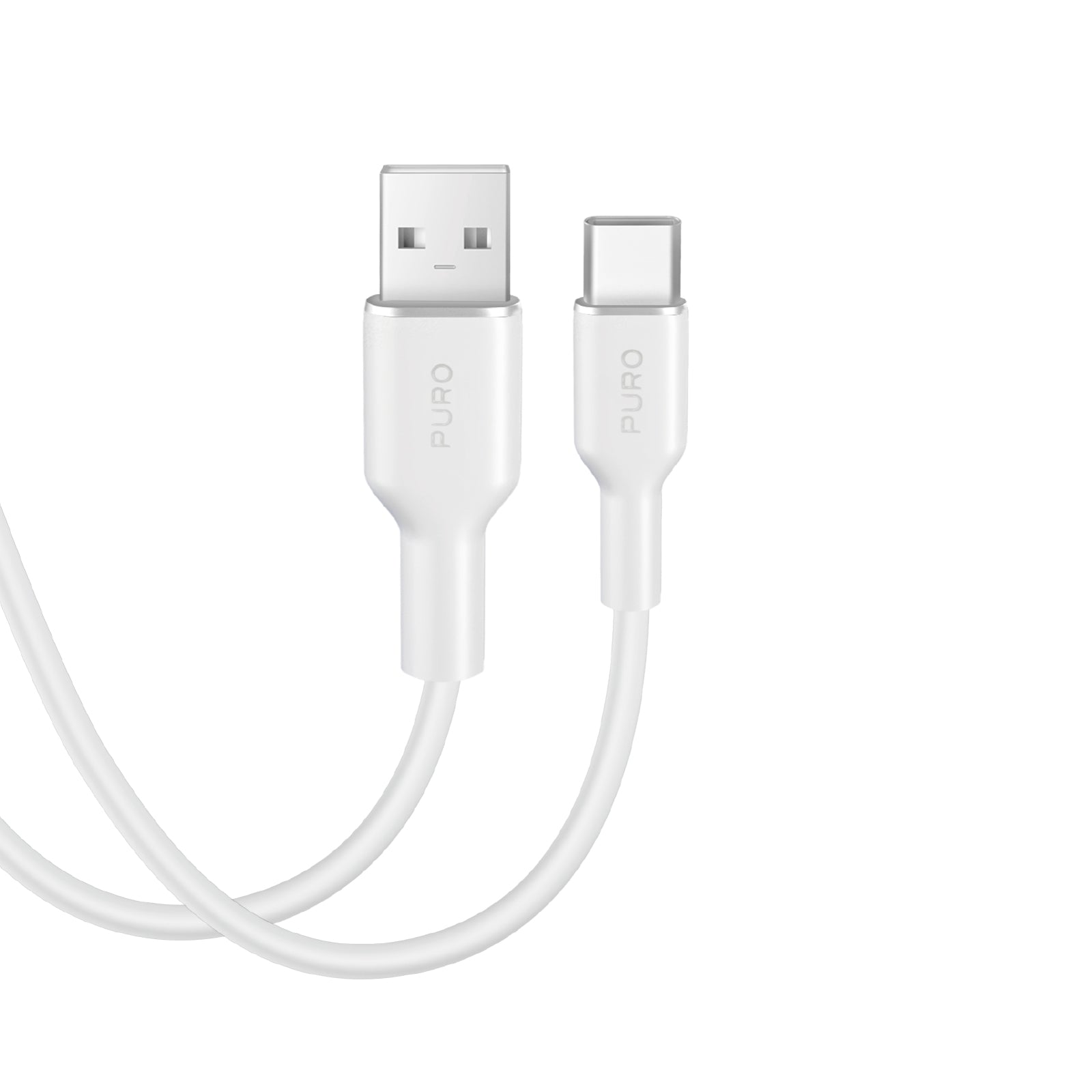 Charging and synchronization cable SOFT from USB-A to USB-C 1,5m