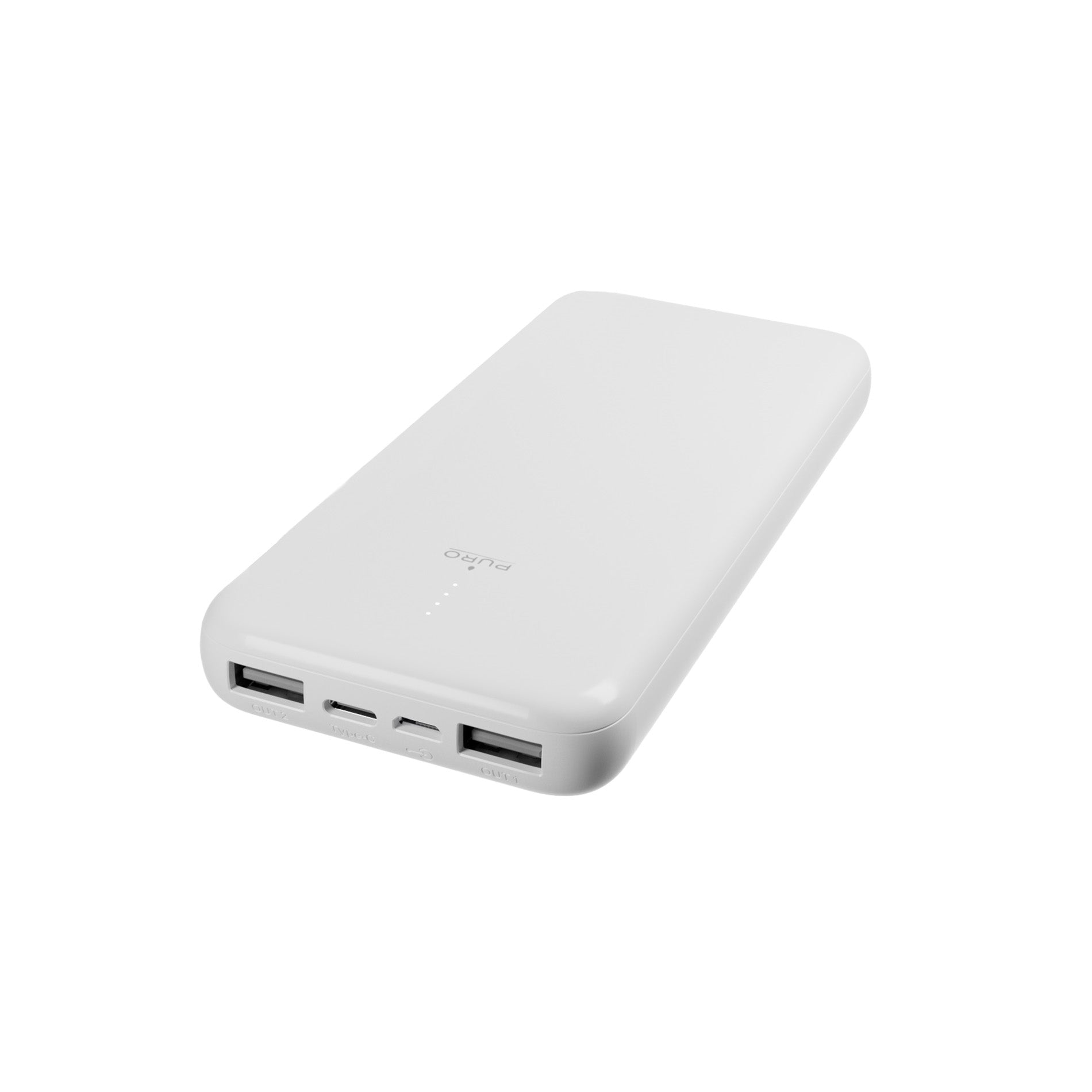 Power Bank 10000mAh USB-C + 2 USB-A Fast Charge - cable included