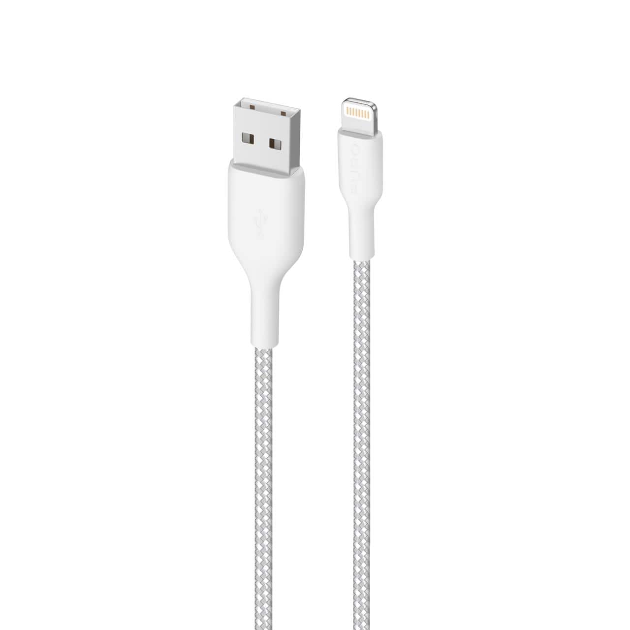 Câbles de charge et synchronisation Fabric Ultra Strong 12W de Usb-C à Lightning 1.2 mètres