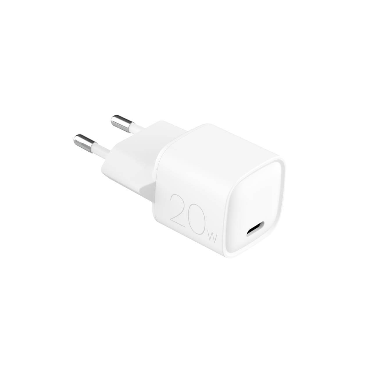 Compact wall charger Nano with 20W USB-C port