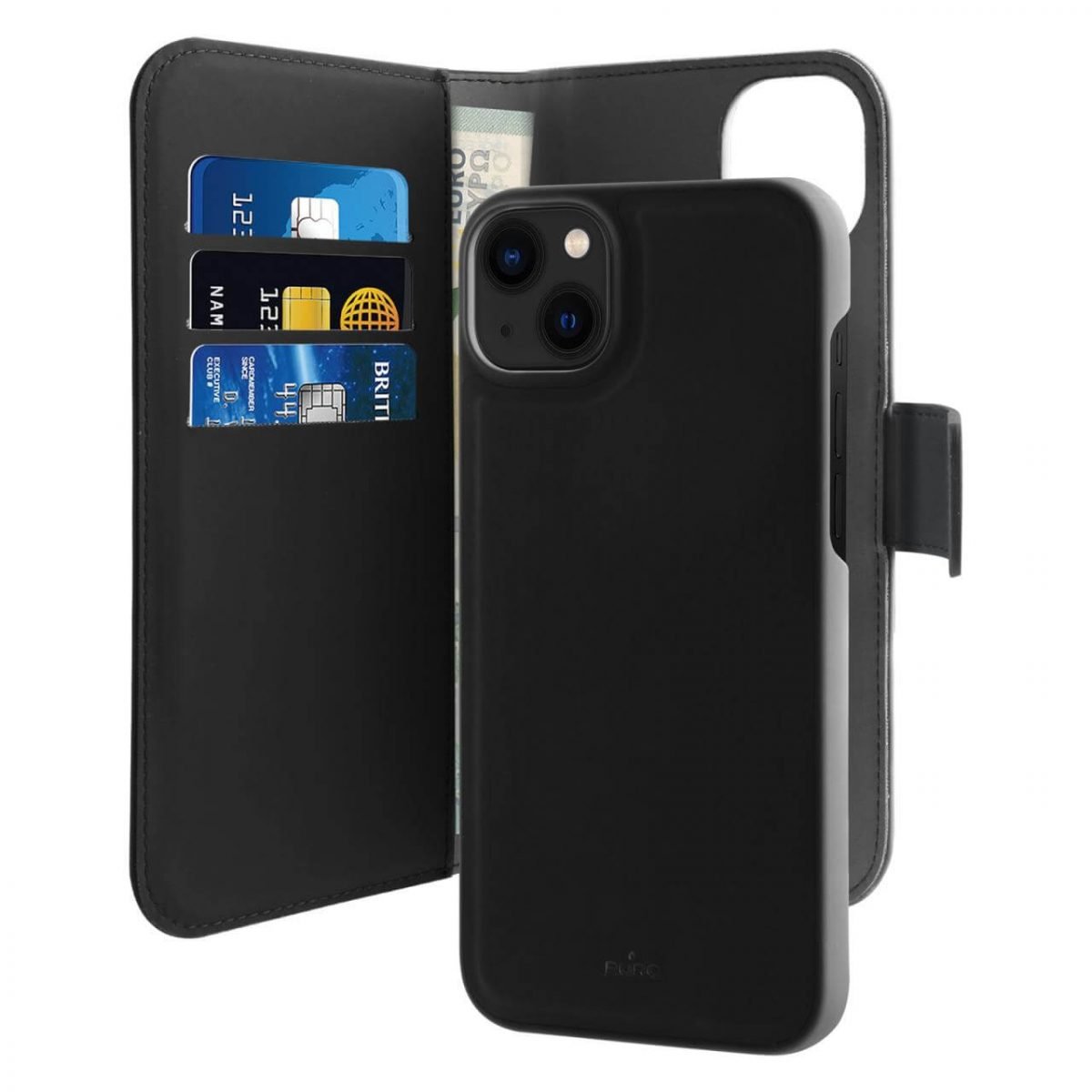 Coque 2 en 1 Wallet Détachable pour iPhone 14 Plus