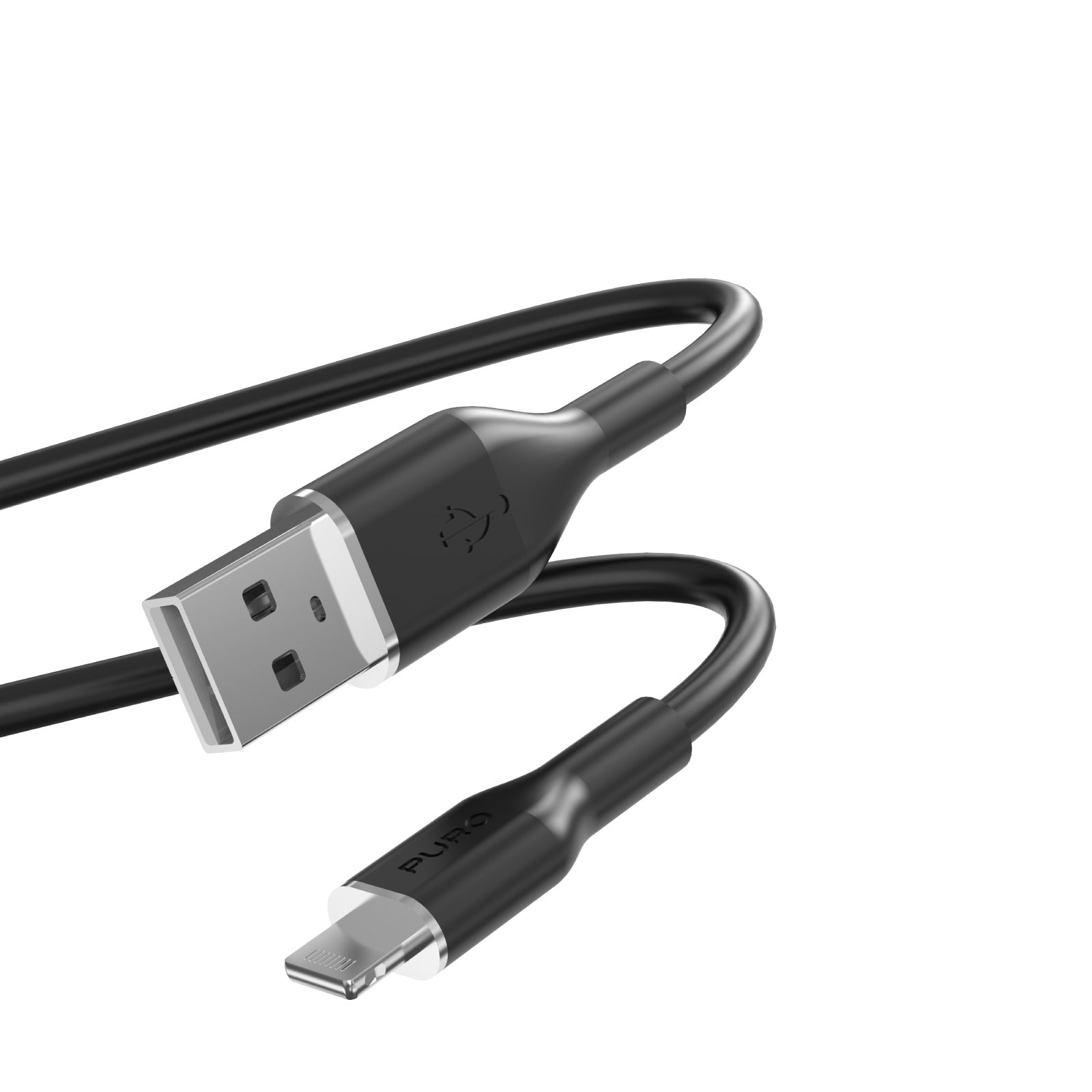 SOFT USB-A to Lightning Charging and Sync Cable 1.5m