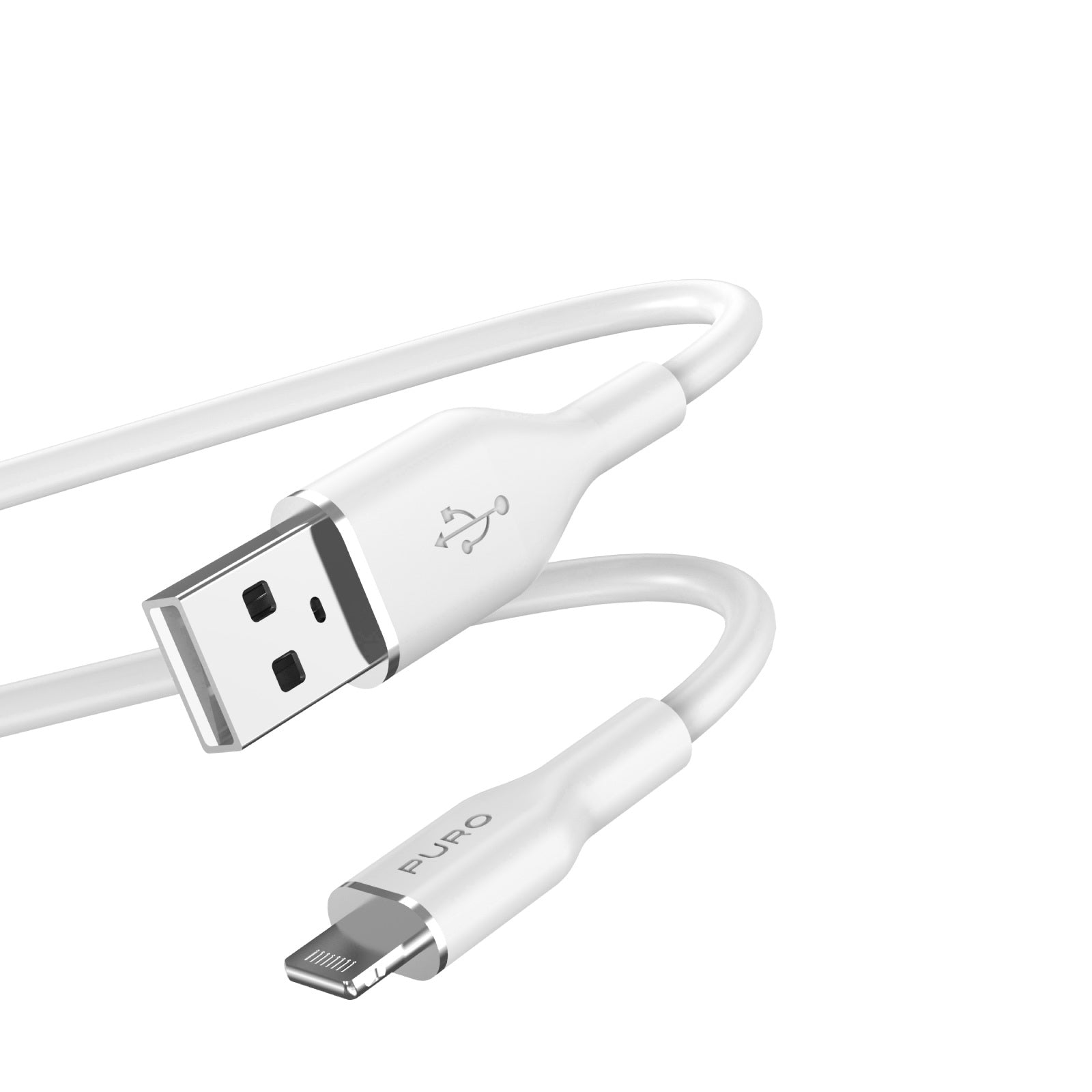 Câble de chargement et de synchronisation SOFT USB-A vers Lightning 1,5 m