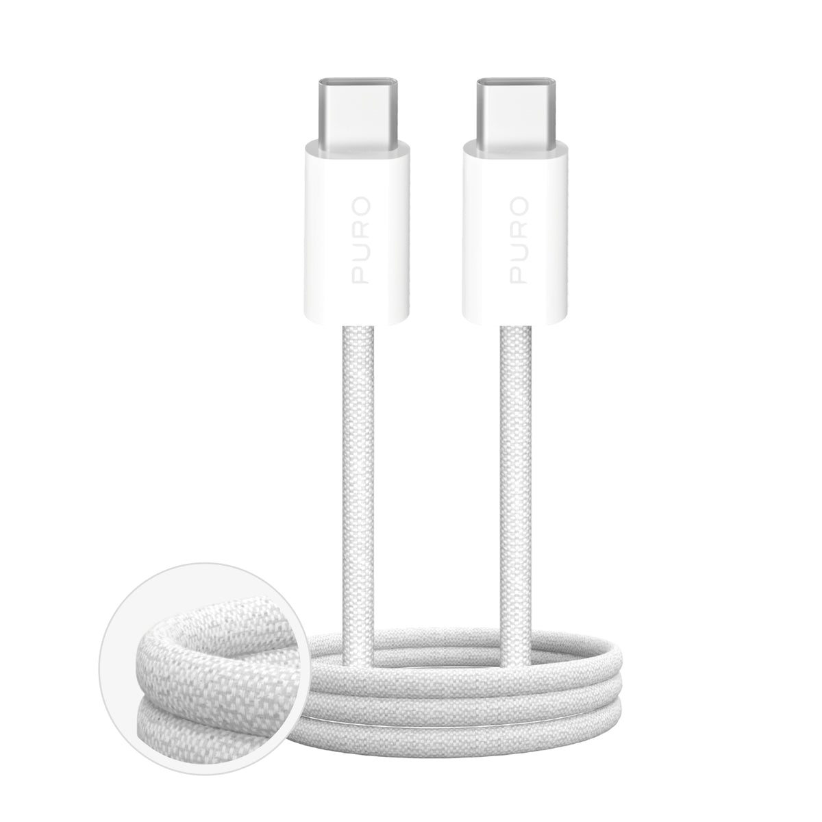 240W Ultra-Resistant Woven USB-C Cable – 1 Metre