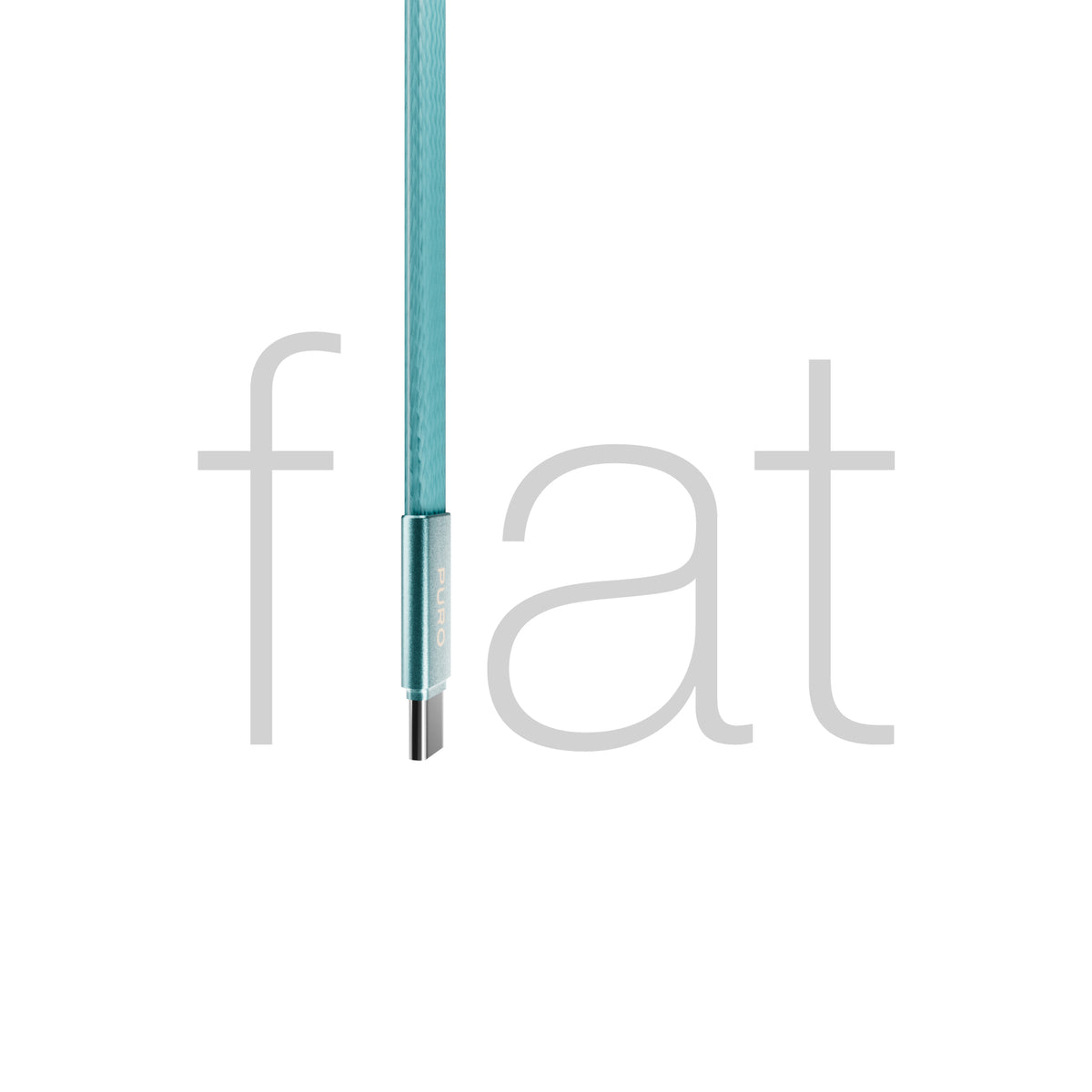 Cavo slim in tessuto intrecciato, da USB-C 2.0 a USB-C 2.0, 1m