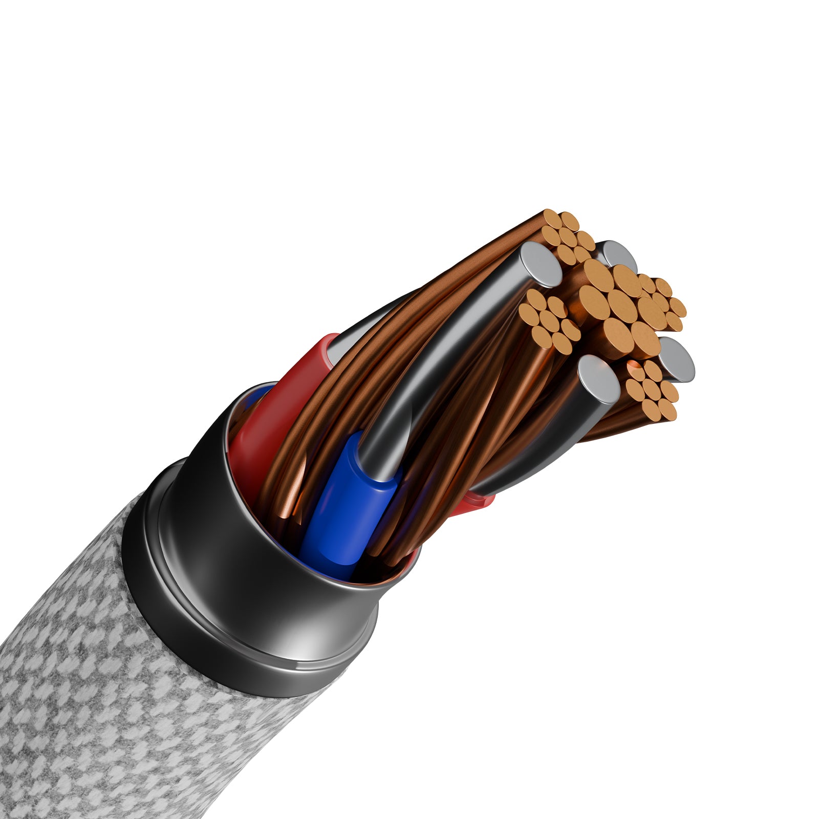 Cavo Avvolgibile Magnetico USB-C a USB-C, 1m