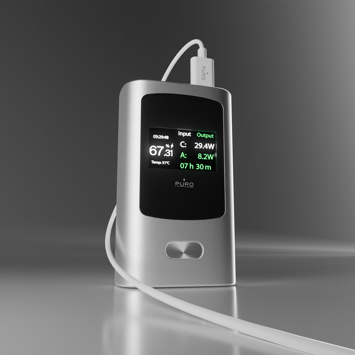 Power Bank con display 10000 mah 45w