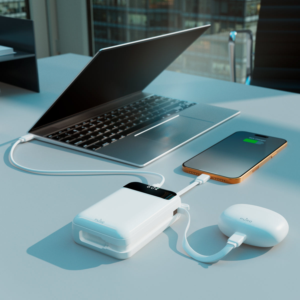  Batterie externe 20 000 mAh 45W avec écran LCD