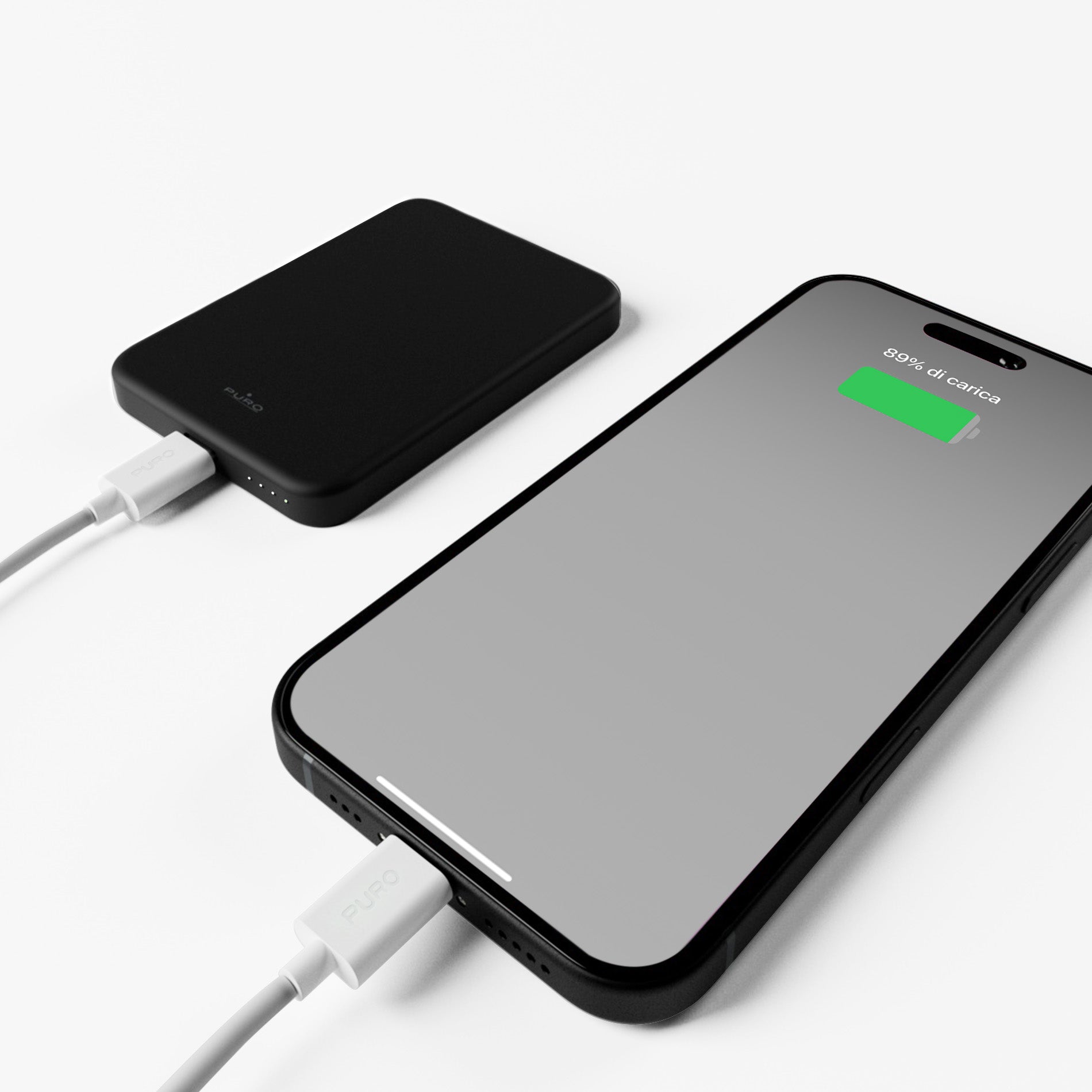 Power Bank wireless Mini Power Mag 4200 mAh Compatibile con Tecnologia MagSafe