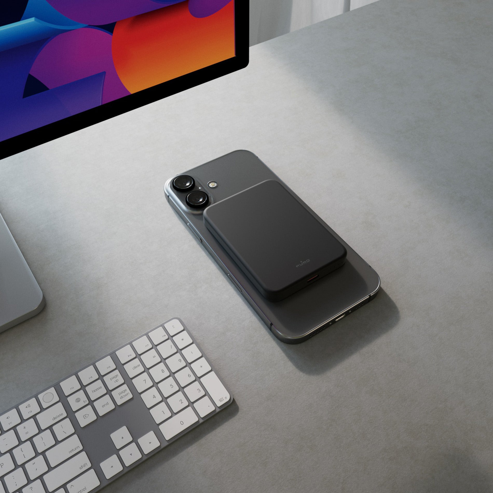 Power Bank wireless Mini Power Mag 4200 mAh Compatibile con Tecnologia MagSafe