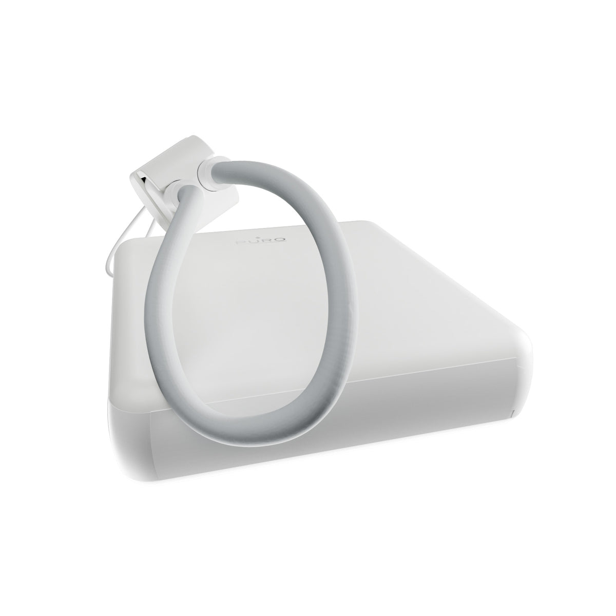 “Power Cube 5” 5,000mAh power bank with USB-C port and removable cable