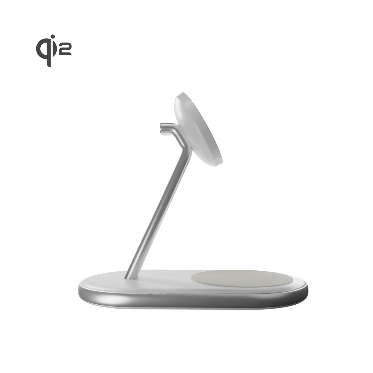 Mag Station 2-in-1 Wireless Charging Station with Qi2 Technology