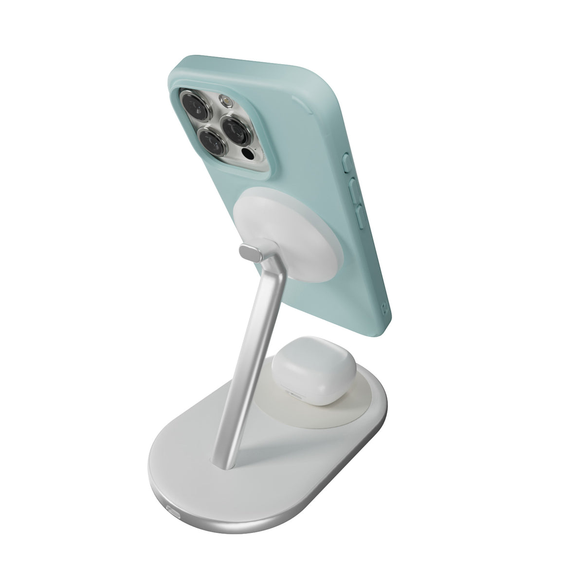 Mag Station 2-in-1 Wireless Charging Station with Qi2 Technology