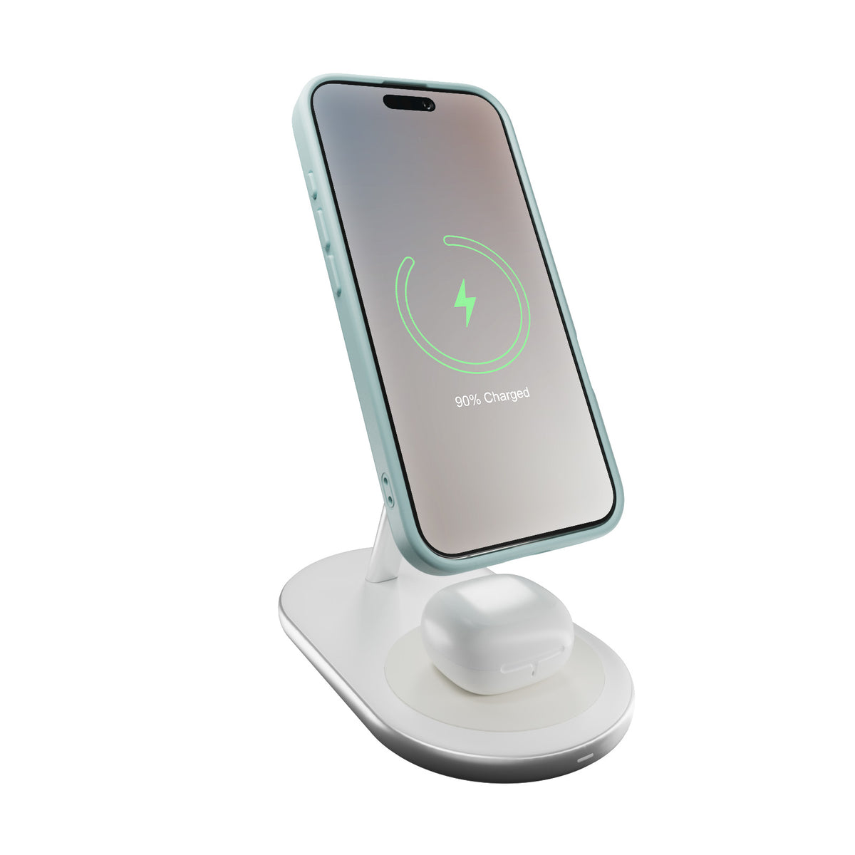 Mag Station 2-in-1 Wireless Charging Station with Qi2 Technology
