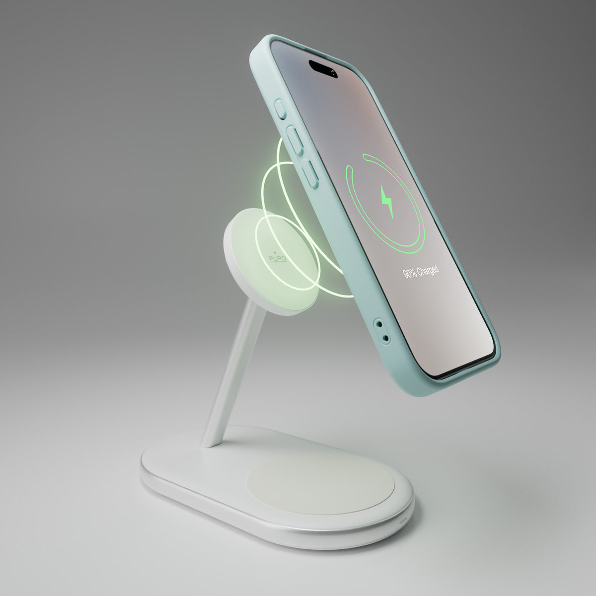 Mag Station 2-in-1 Wireless Charging Station with Qi2 Technology