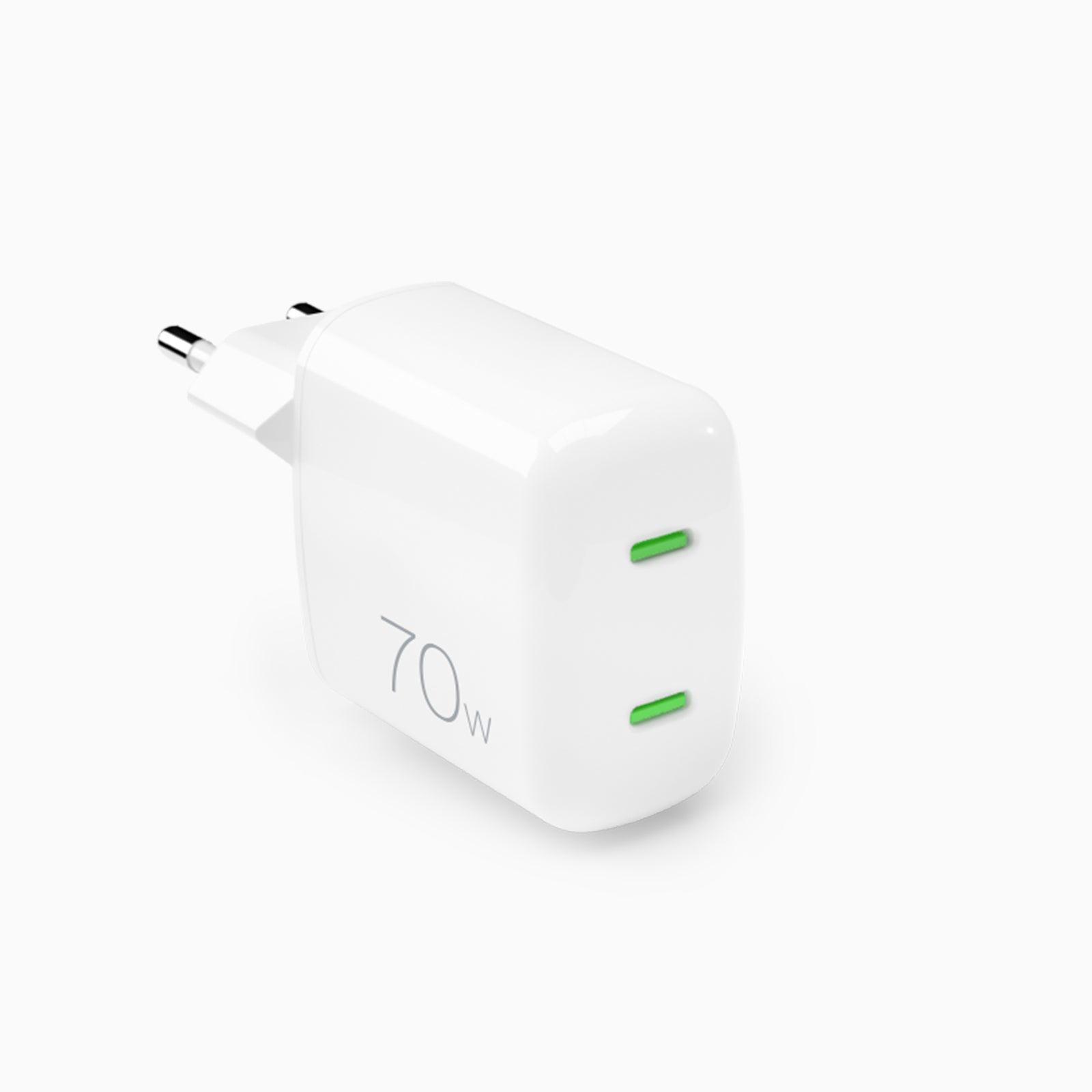 MiniPro 70W Wall Charger with GAN Technology: 2 USB-C Ports