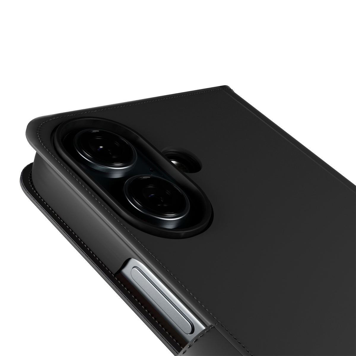 Étui portefeuille avec support pour iPhone 16 Plus
