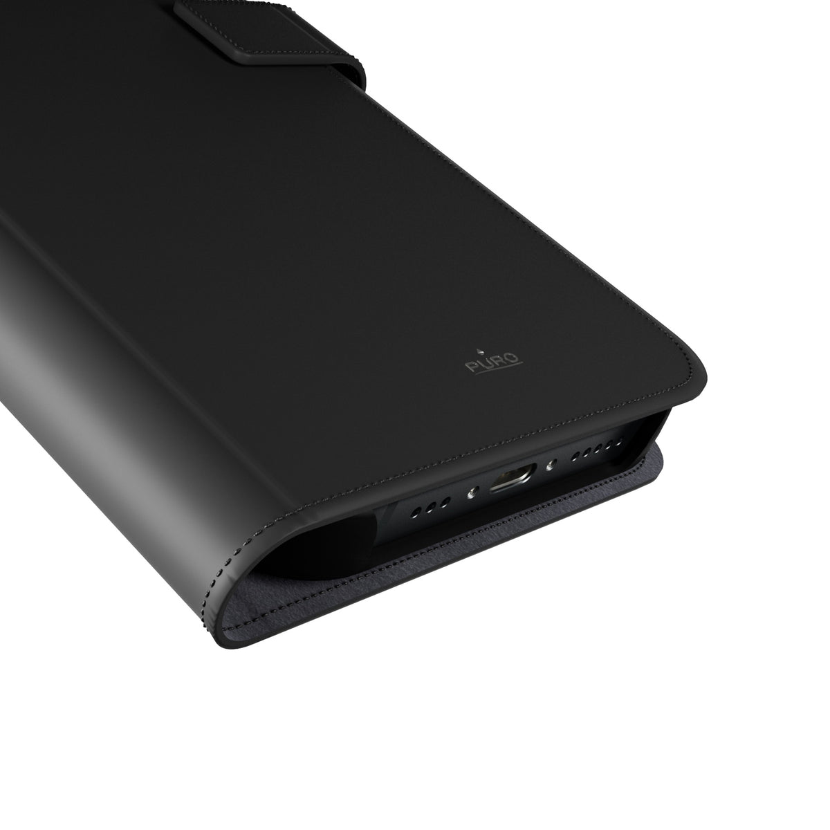 Étui portefeuille avec support pour iPhone 16 Plus