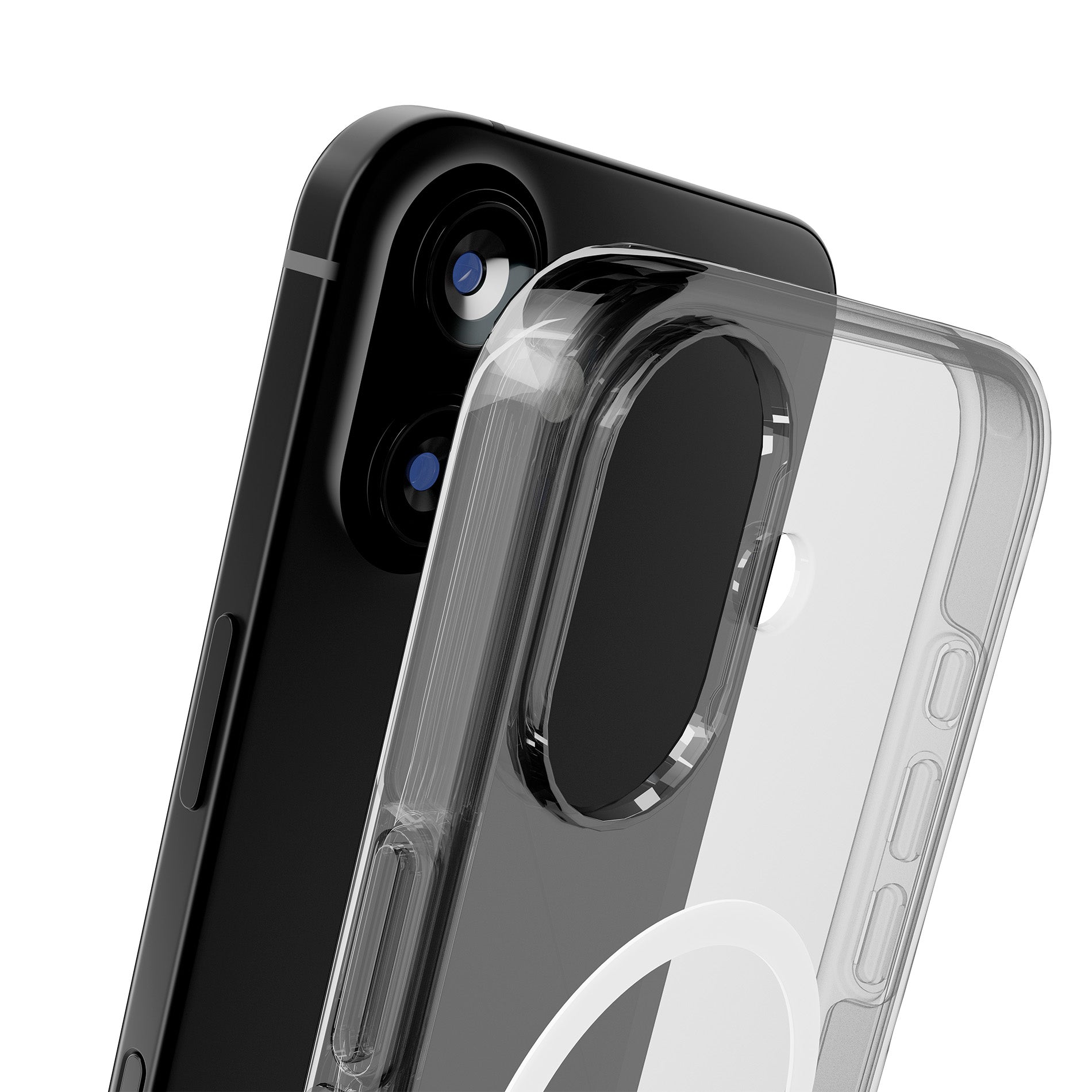 Coque Impact Clear D3O® Bio pour iPhone 17