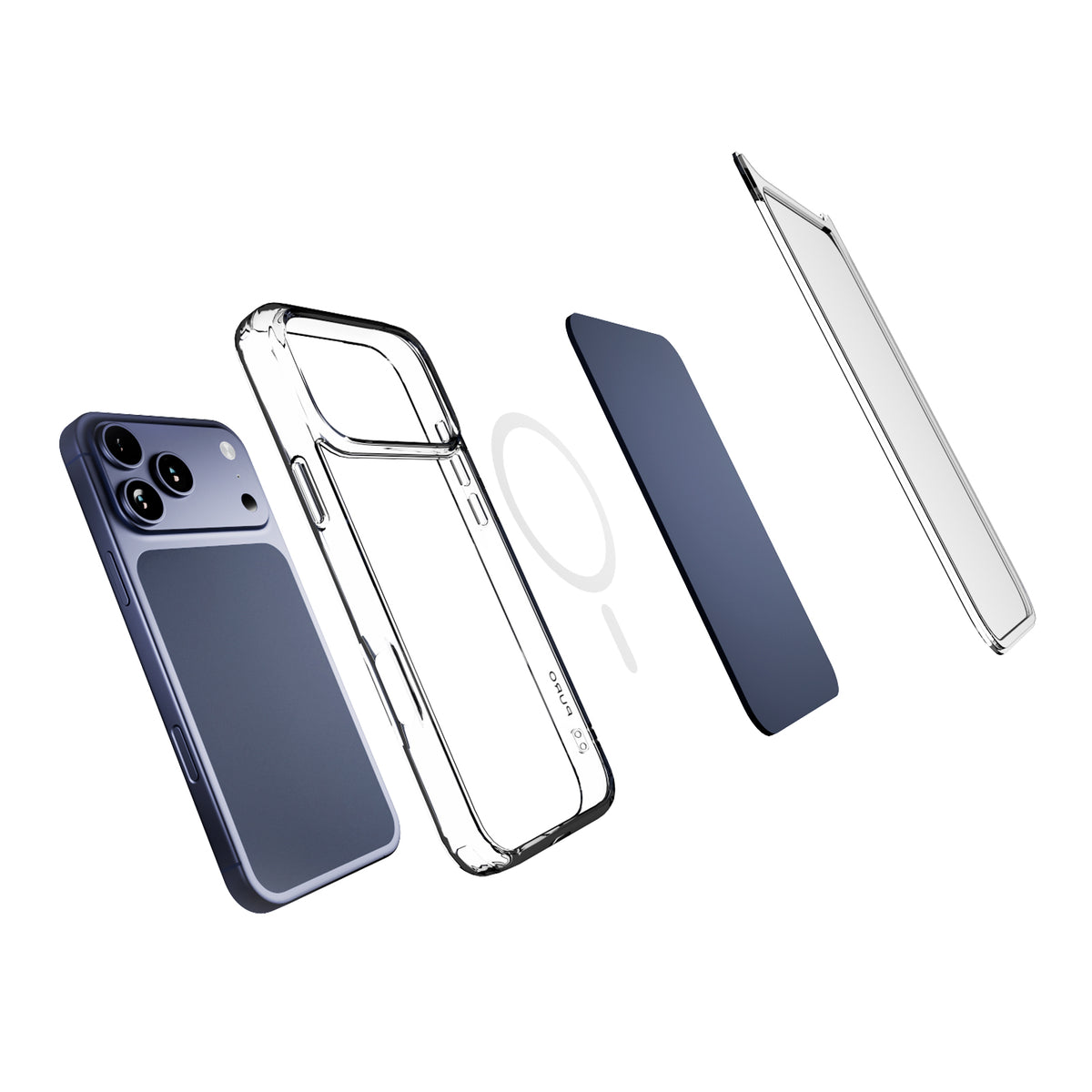 Plate Mag Case for iPhone 18 Pro/17 Pro