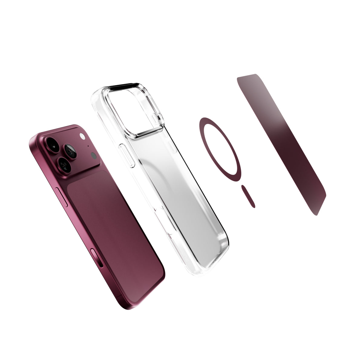 Plate Mag Case for iPhone 18 Pro Max/17 Pro Max
