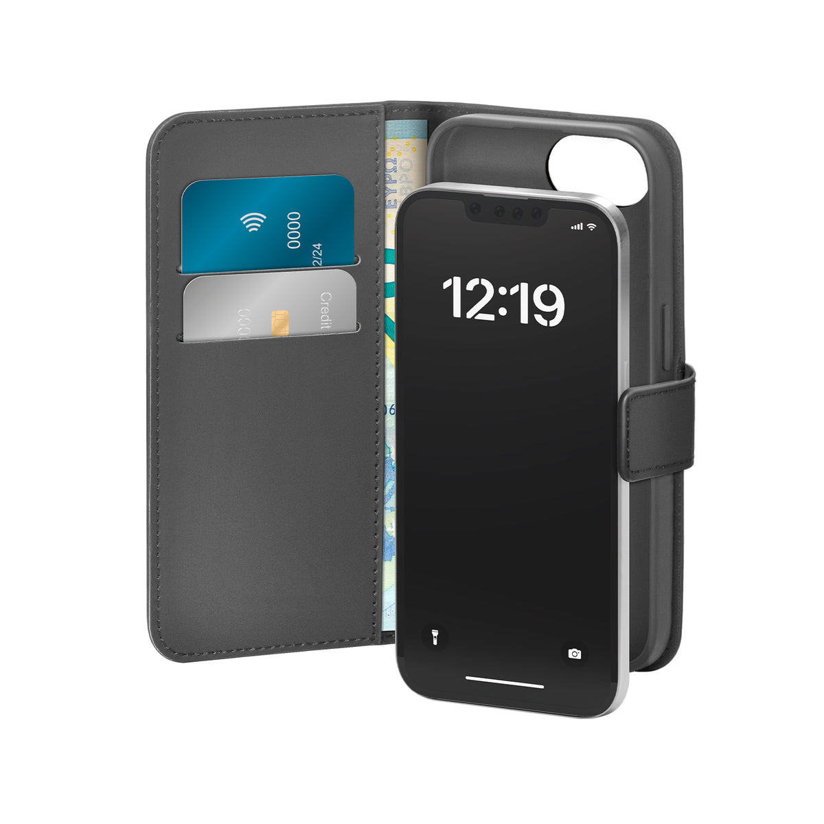 Wallet Stand Case for iPhone 17e/16e