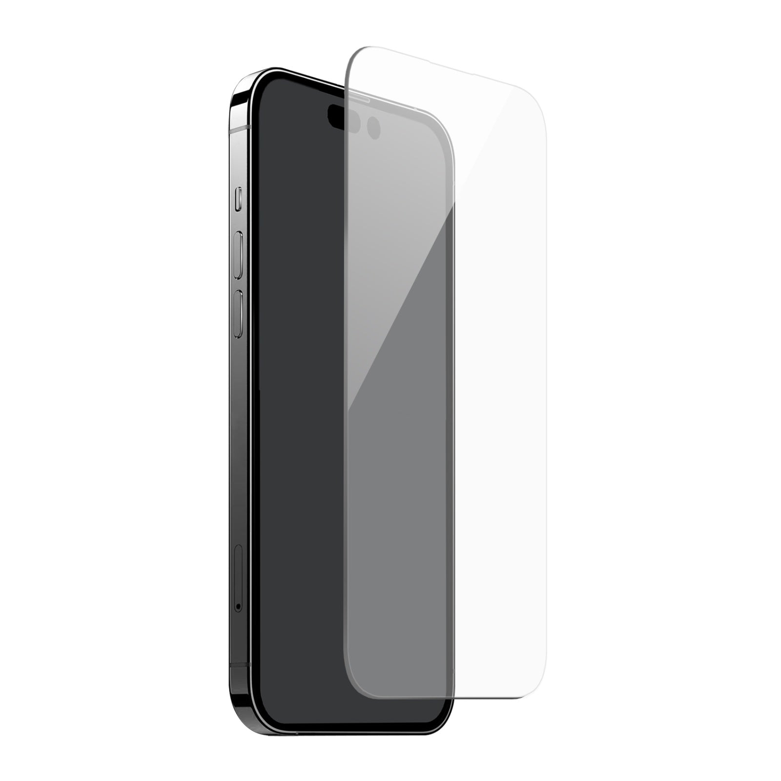 Verre trempé antimicrobien pour iPhone 15 Pro Max