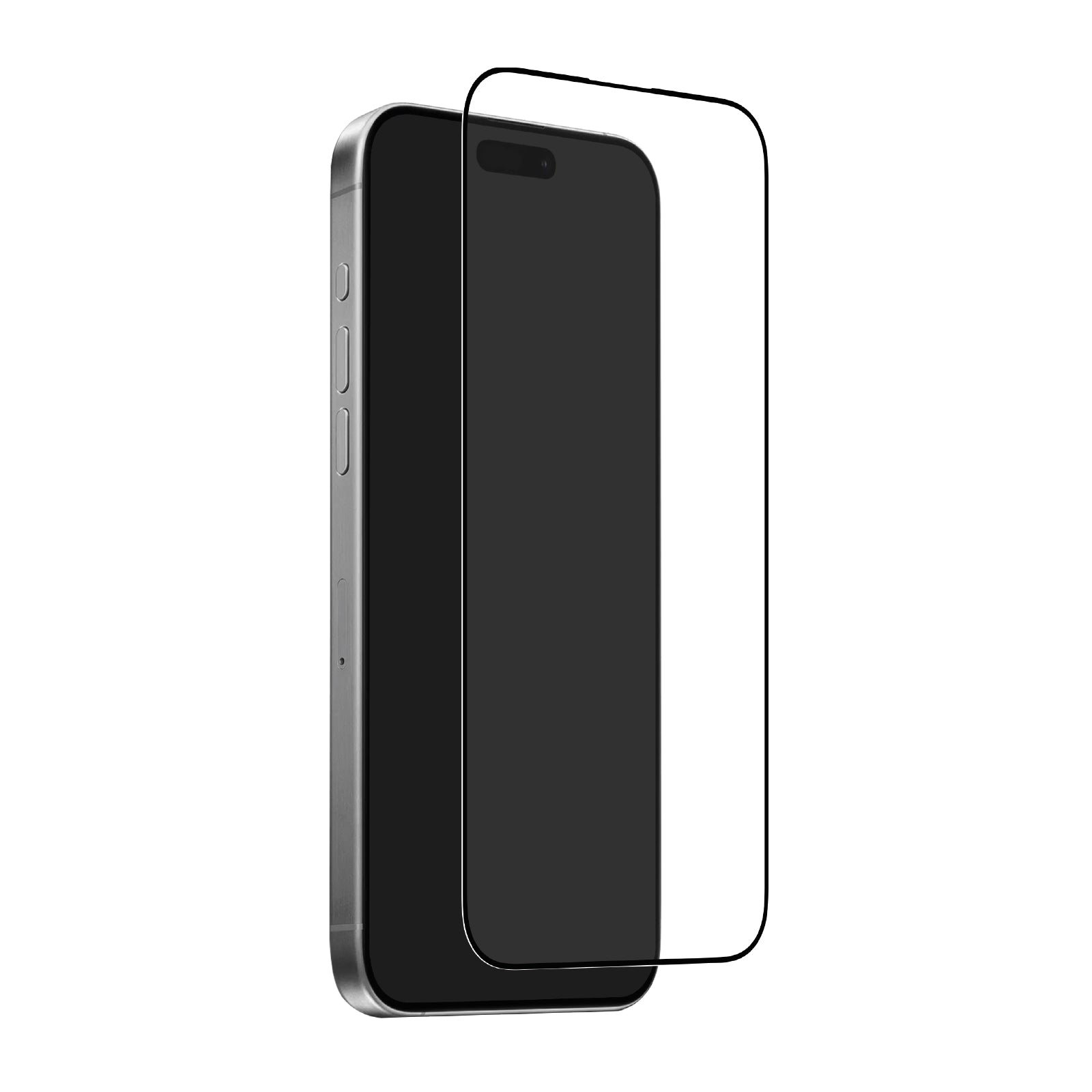 Tempered Glass with Frame with Applicator Included for iPhone 17 Pro