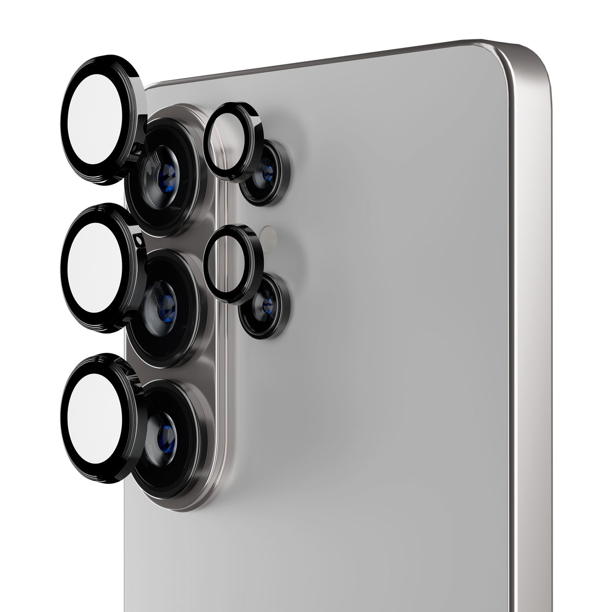 Verre trempé protecteur individuel pour Samsung S26 Ultra lentilles