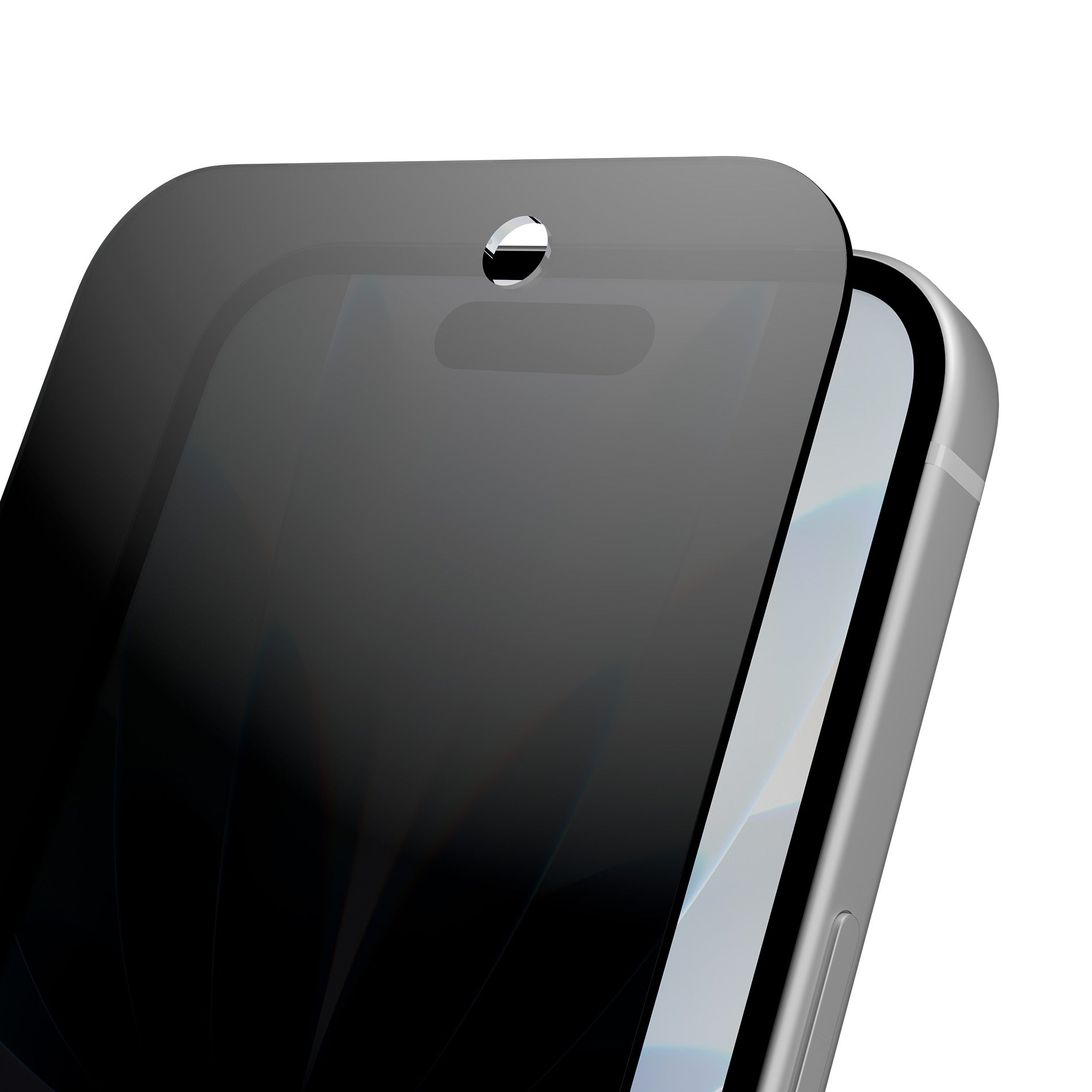 Verre Trempé Privacy pour iPhone 17/17 Pro/16