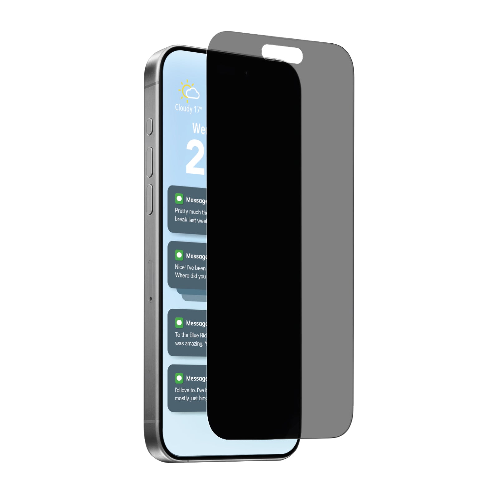 Privacy Tempered Glass for iPhone 17 Pro Max