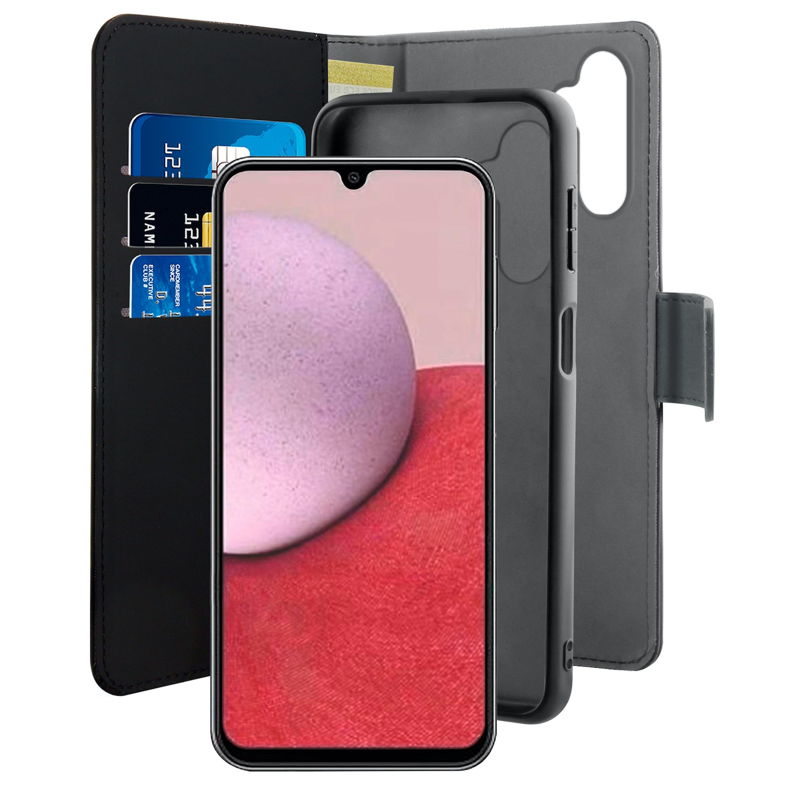 Wallet Detachbale 2 in 1 case for Samsung Galaxy A14 4G/5G