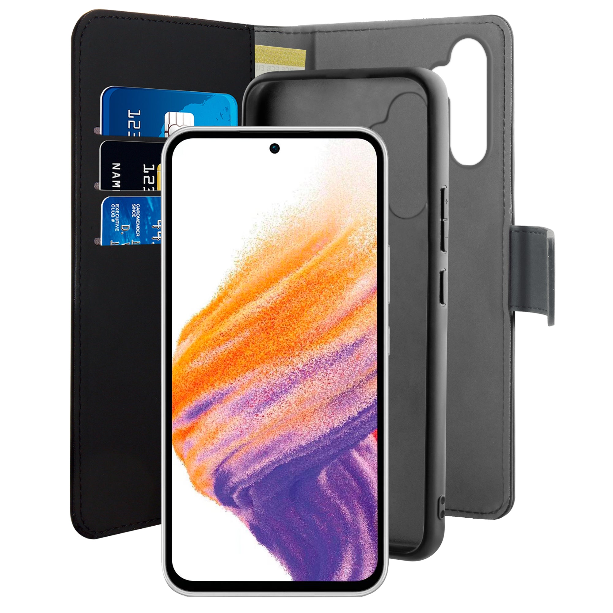 Wallet Detachbale 2 in 1 case for Samsung Galaxy A54