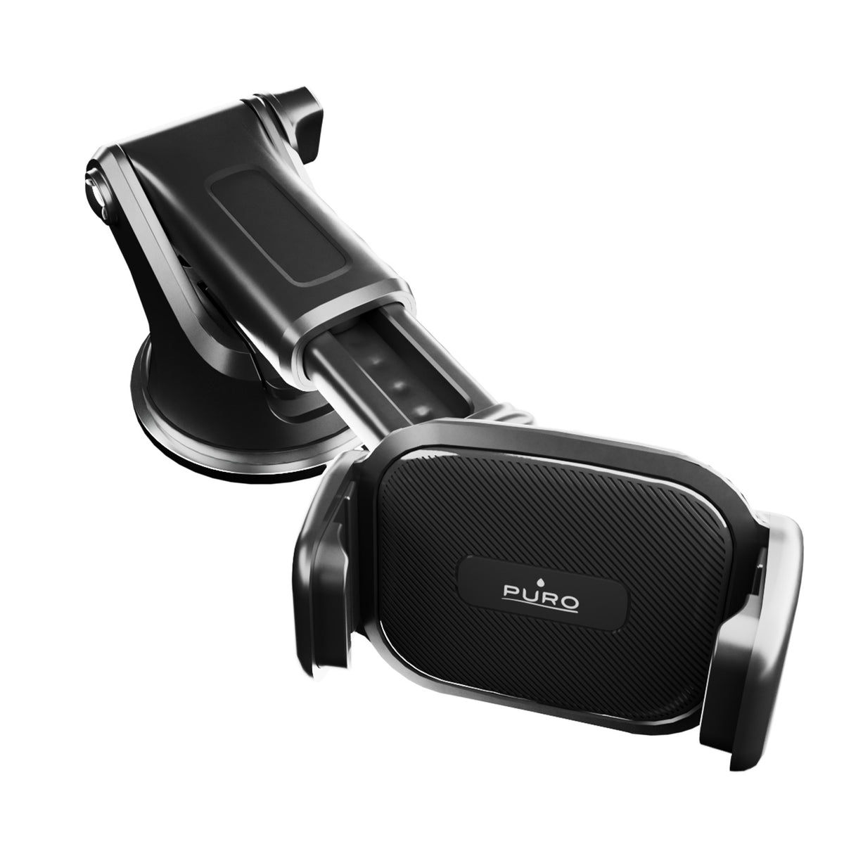 Road Grip Flex car holder with suction cup for windshield and dashboard, 360° rotation
