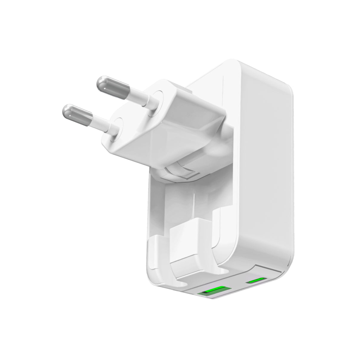 "Fold Pro" wall charger with foldable plug , 30W PD and GaN technology