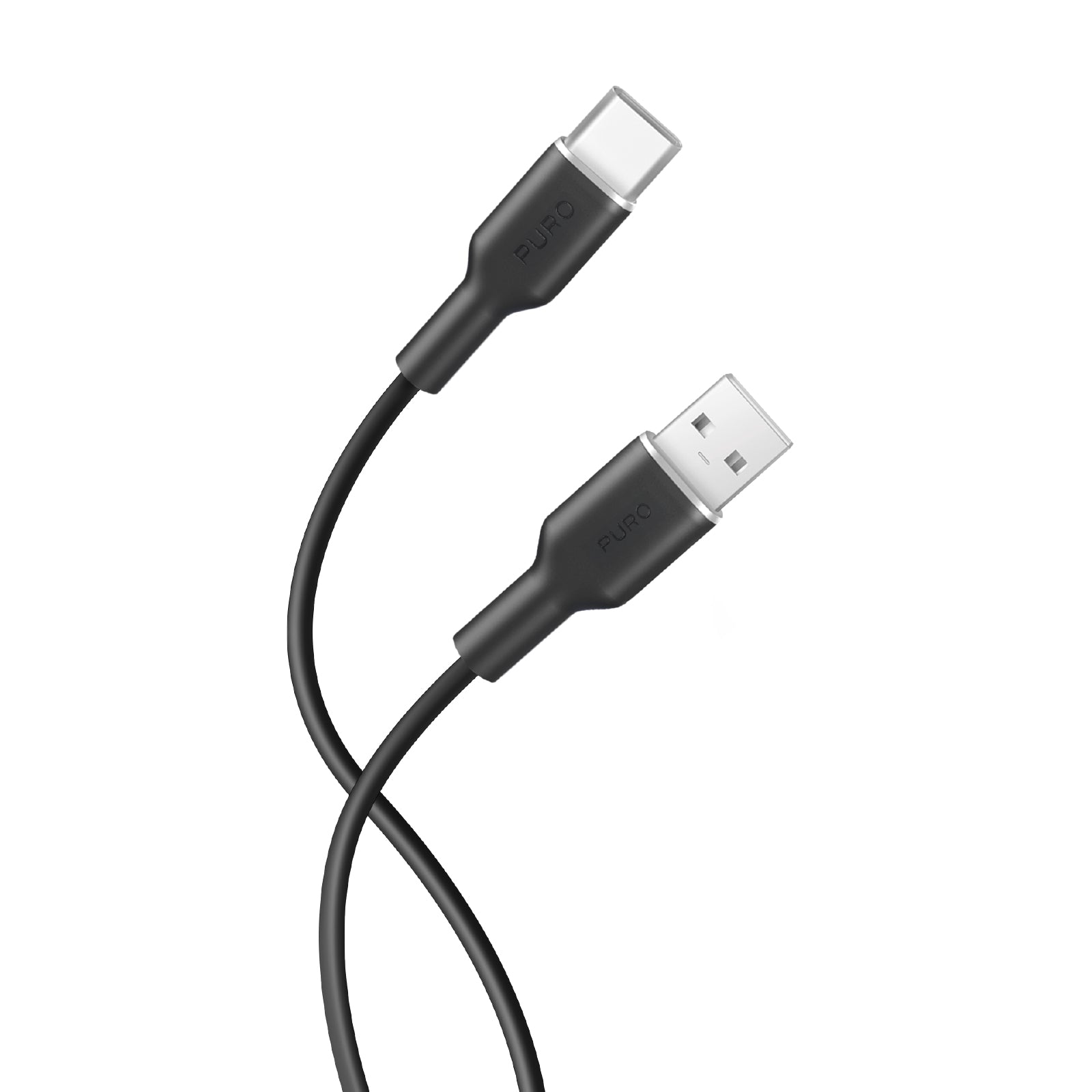 Charging and synchronization cable SOFT from USB-A to USB-C 1,5m