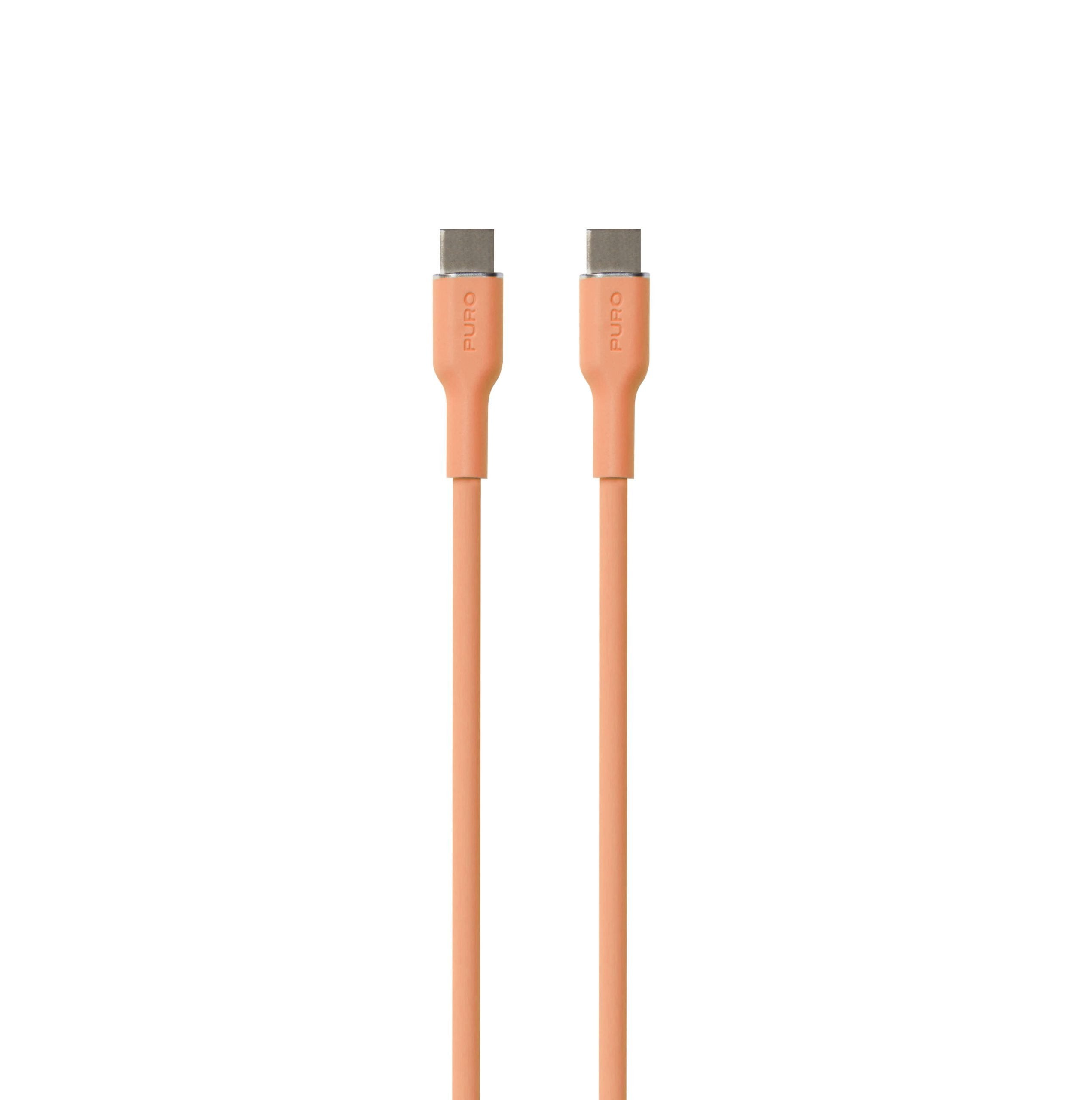 Power And Data Sync SOFT Cable From USB-C To USB-C 1,5m